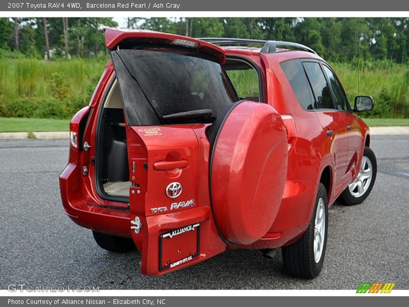 Barcelona Red Pearl / Ash Gray 2007 Toyota RAV4 4WD