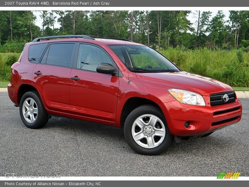 Barcelona Red Pearl / Ash Gray 2007 Toyota RAV4 4WD