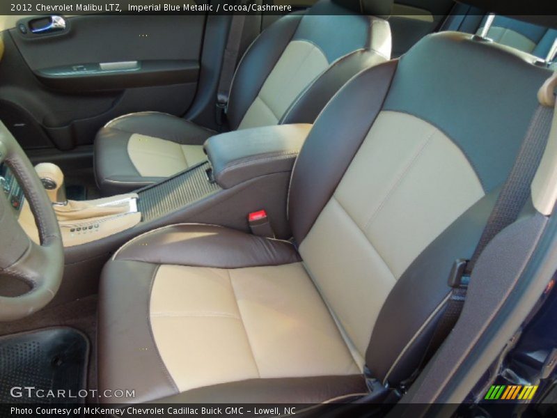 Imperial Blue Metallic / Cocoa/Cashmere 2012 Chevrolet Malibu LTZ