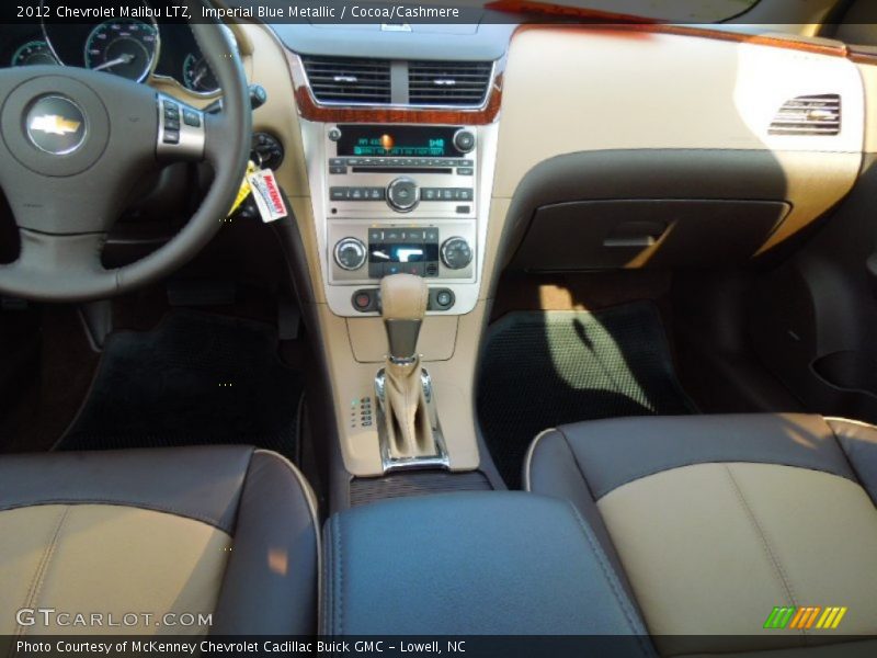 Imperial Blue Metallic / Cocoa/Cashmere 2012 Chevrolet Malibu LTZ