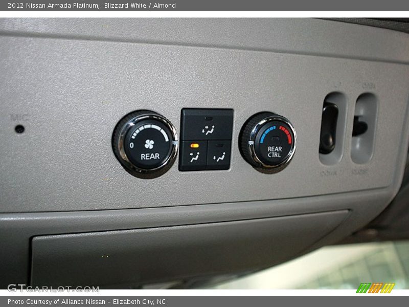 Blizzard White / Almond 2012 Nissan Armada Platinum