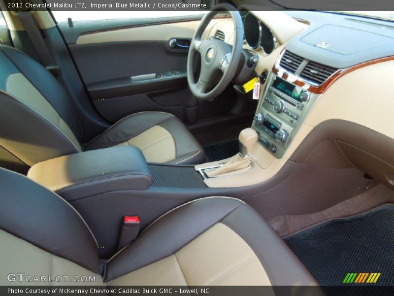 Imperial Blue Metallic / Cocoa/Cashmere 2012 Chevrolet Malibu LTZ