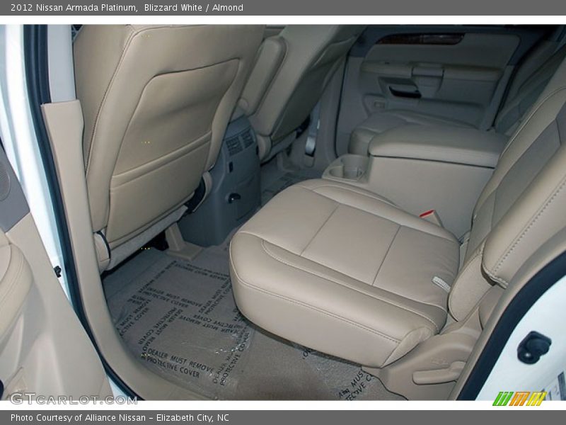 Blizzard White / Almond 2012 Nissan Armada Platinum