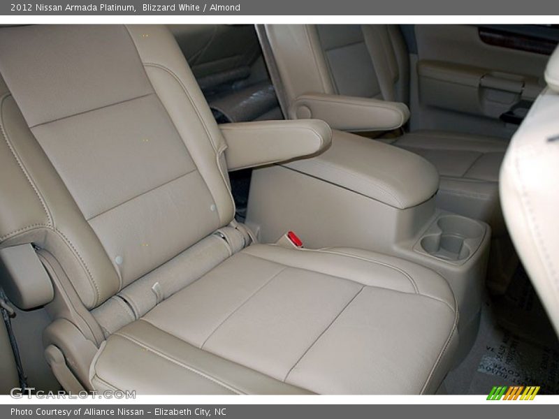 Blizzard White / Almond 2012 Nissan Armada Platinum