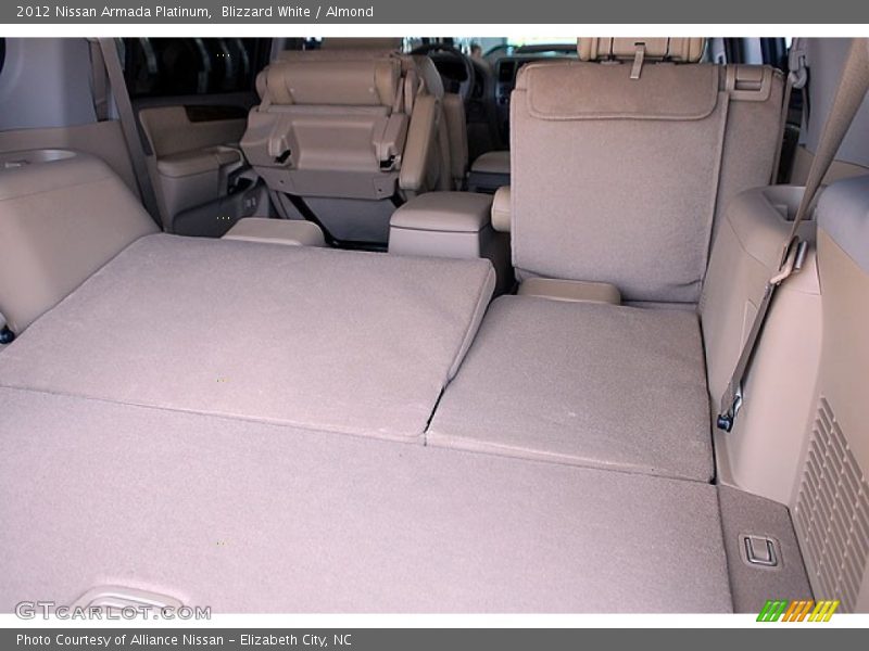 Blizzard White / Almond 2012 Nissan Armada Platinum