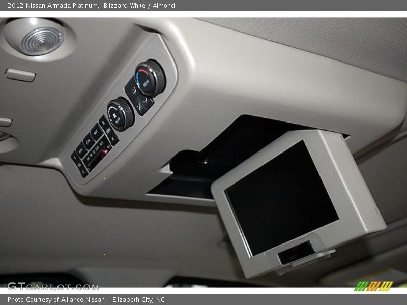 Blizzard White / Almond 2012 Nissan Armada Platinum