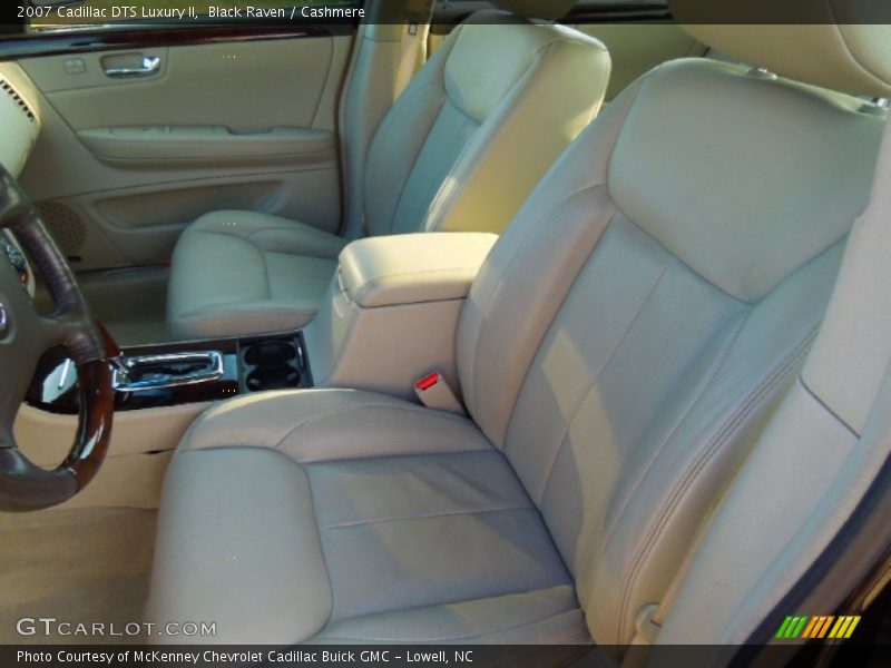 Front Seat of 2007 DTS Luxury II