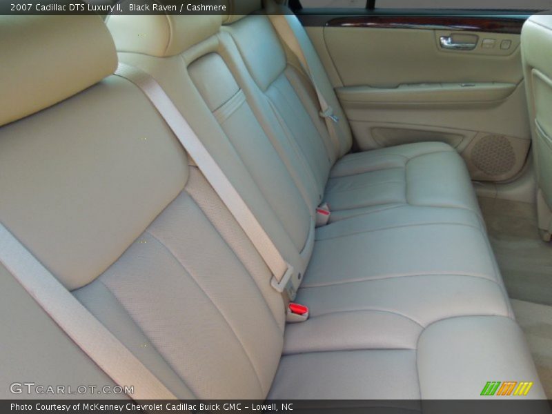 Rear Seat of 2007 DTS Luxury II