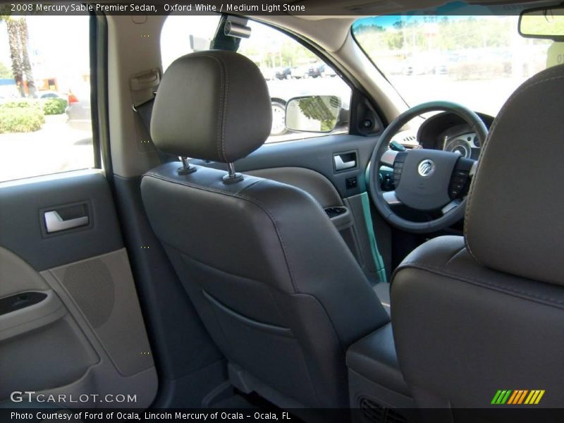 Oxford White / Medium Light Stone 2008 Mercury Sable Premier Sedan