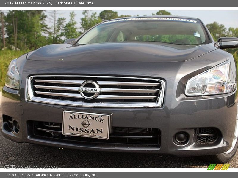 Dark Slate / Cafe Latte 2012 Nissan Maxima 3.5 S