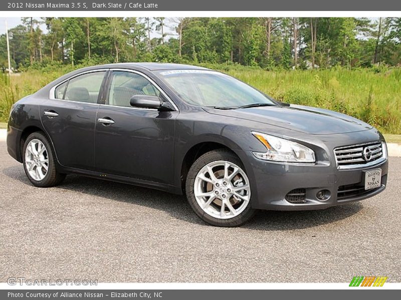 Dark Slate / Cafe Latte 2012 Nissan Maxima 3.5 S