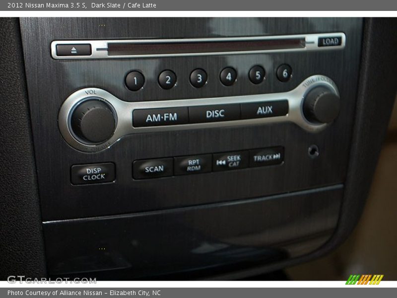 Dark Slate / Cafe Latte 2012 Nissan Maxima 3.5 S