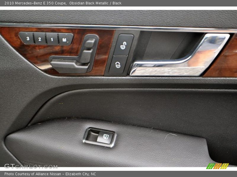 Controls of 2010 E 350 Coupe