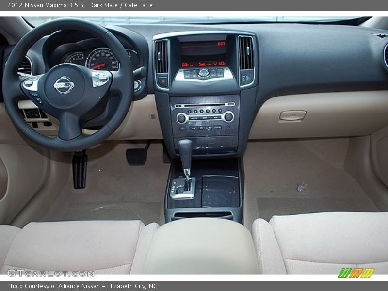 Dark Slate / Cafe Latte 2012 Nissan Maxima 3.5 S