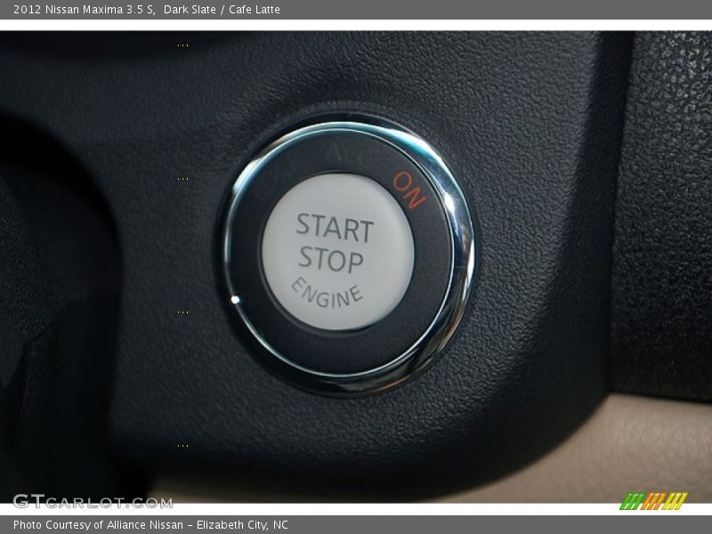 Dark Slate / Cafe Latte 2012 Nissan Maxima 3.5 S