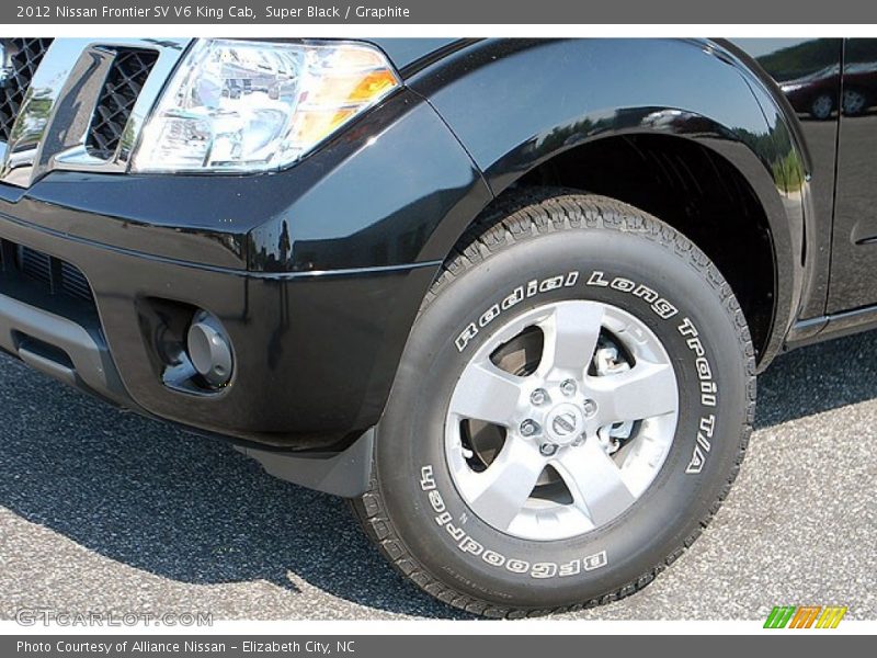 Super Black / Graphite 2012 Nissan Frontier SV V6 King Cab