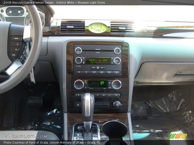 Oxford White / Medium Light Stone 2008 Mercury Sable Premier Sedan