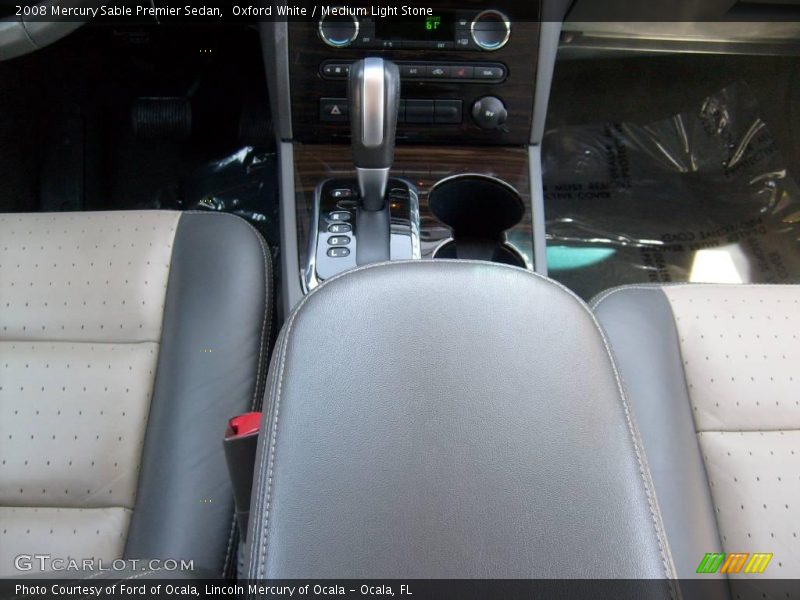 Oxford White / Medium Light Stone 2008 Mercury Sable Premier Sedan
