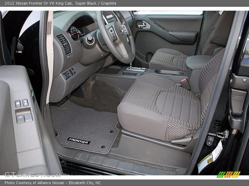 Super Black / Graphite 2012 Nissan Frontier SV V6 King Cab