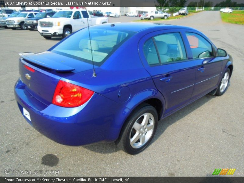 Laser Blue Metallic / Gray 2007 Chevrolet Cobalt LT Sedan