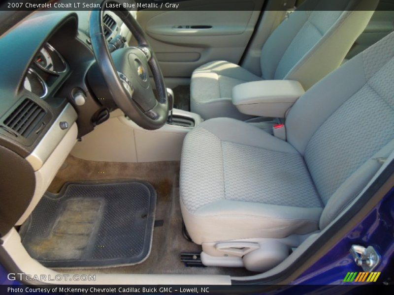 Laser Blue Metallic / Gray 2007 Chevrolet Cobalt LT Sedan