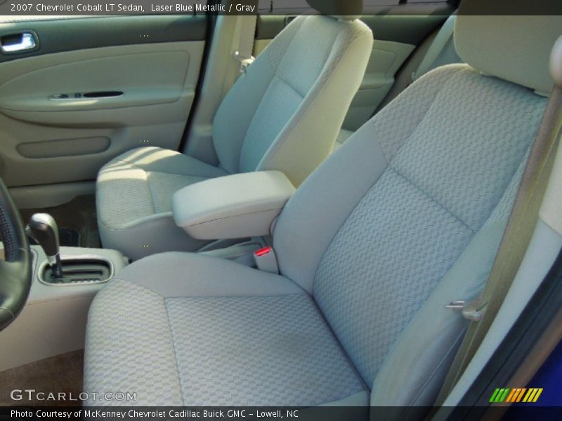 Laser Blue Metallic / Gray 2007 Chevrolet Cobalt LT Sedan