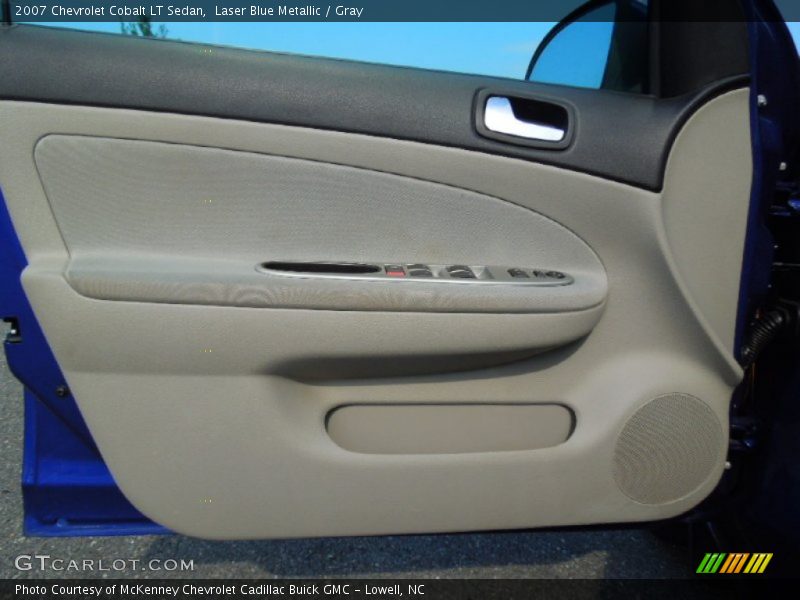 Laser Blue Metallic / Gray 2007 Chevrolet Cobalt LT Sedan