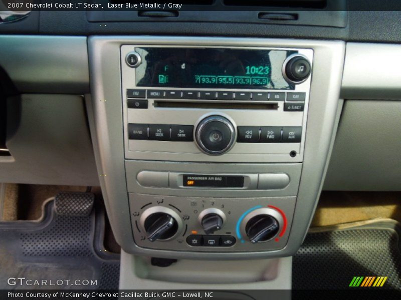 Laser Blue Metallic / Gray 2007 Chevrolet Cobalt LT Sedan