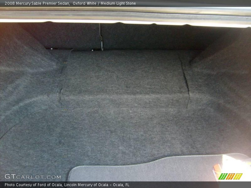 Oxford White / Medium Light Stone 2008 Mercury Sable Premier Sedan