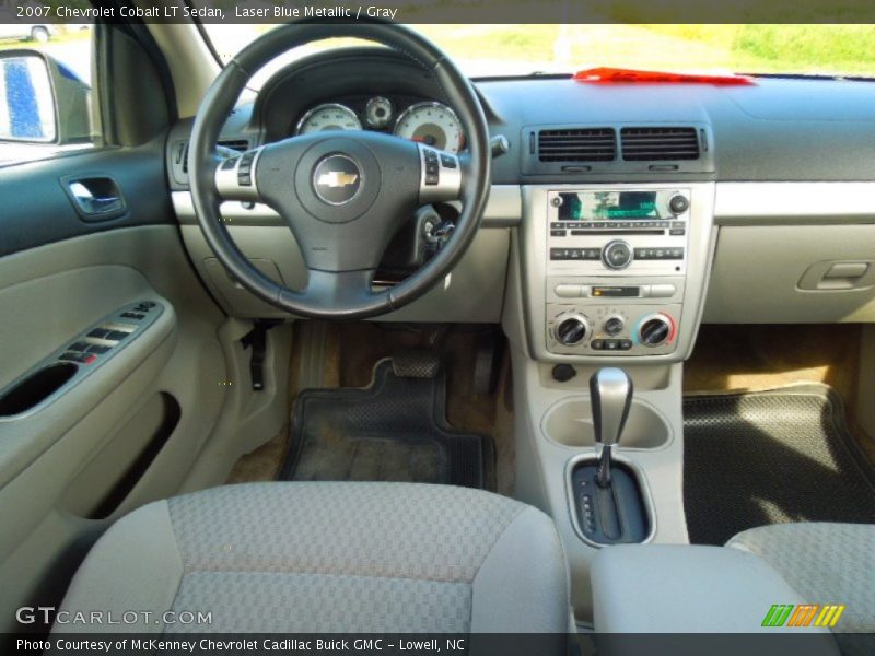 Laser Blue Metallic / Gray 2007 Chevrolet Cobalt LT Sedan