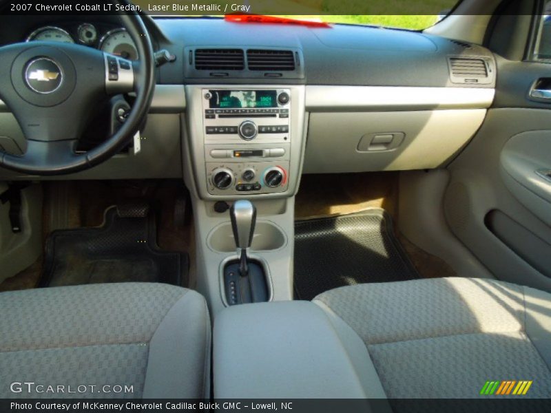 Laser Blue Metallic / Gray 2007 Chevrolet Cobalt LT Sedan