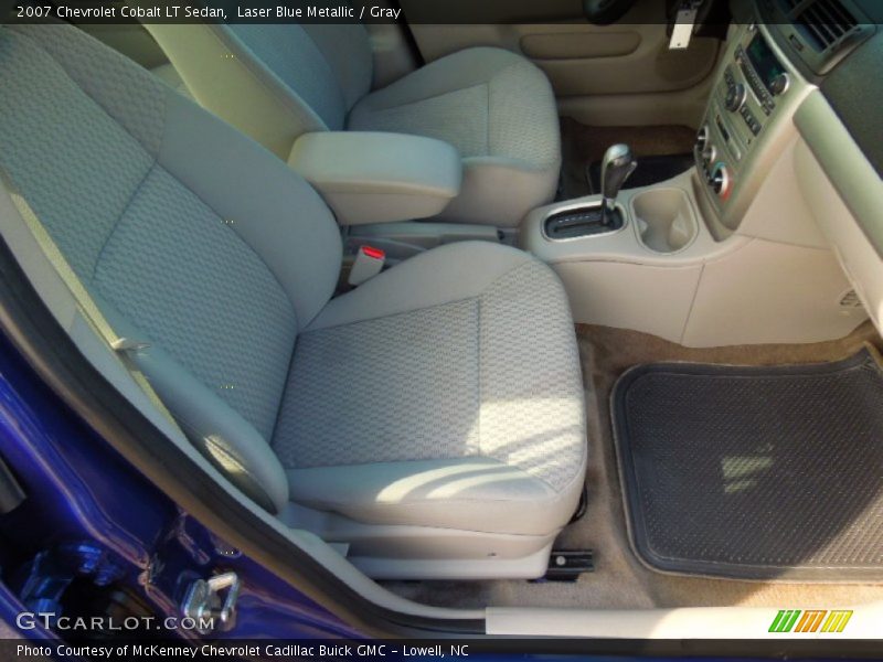 Laser Blue Metallic / Gray 2007 Chevrolet Cobalt LT Sedan