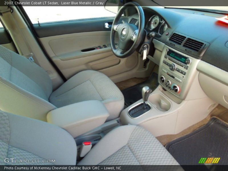 Laser Blue Metallic / Gray 2007 Chevrolet Cobalt LT Sedan