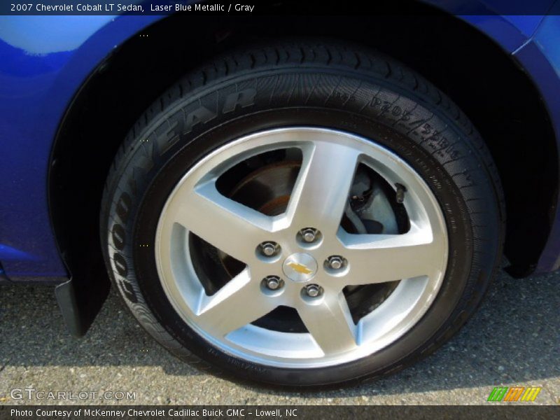 Laser Blue Metallic / Gray 2007 Chevrolet Cobalt LT Sedan