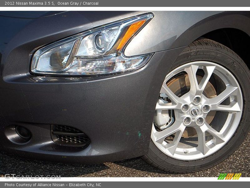 Ocean Gray / Charcoal 2012 Nissan Maxima 3.5 S