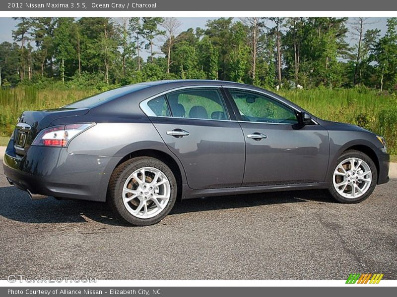 Ocean Gray / Charcoal 2012 Nissan Maxima 3.5 S