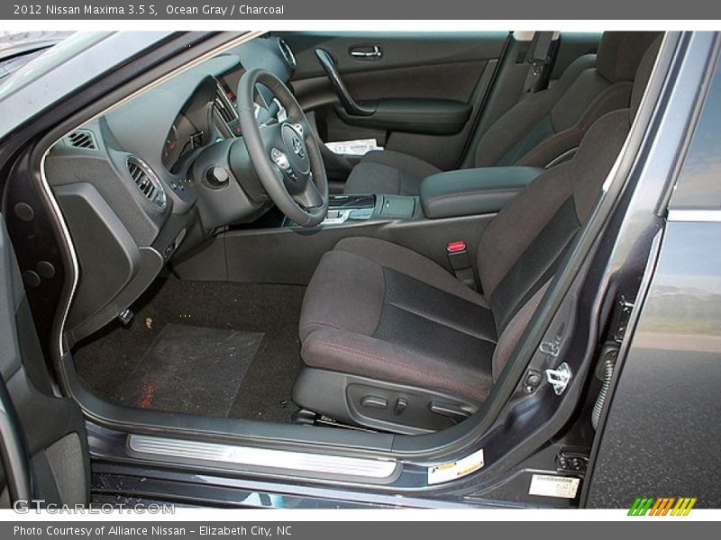 Ocean Gray / Charcoal 2012 Nissan Maxima 3.5 S