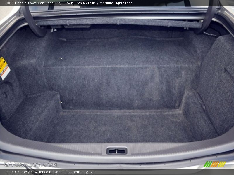 Silver Birch Metallic / Medium Light Stone 2006 Lincoln Town Car Signature