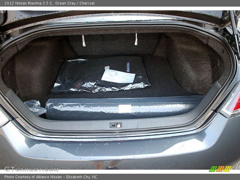 Ocean Gray / Charcoal 2012 Nissan Maxima 3.5 S