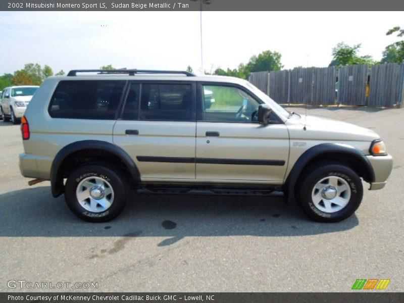 Sudan Beige Metallic / Tan 2002 Mitsubishi Montero Sport LS