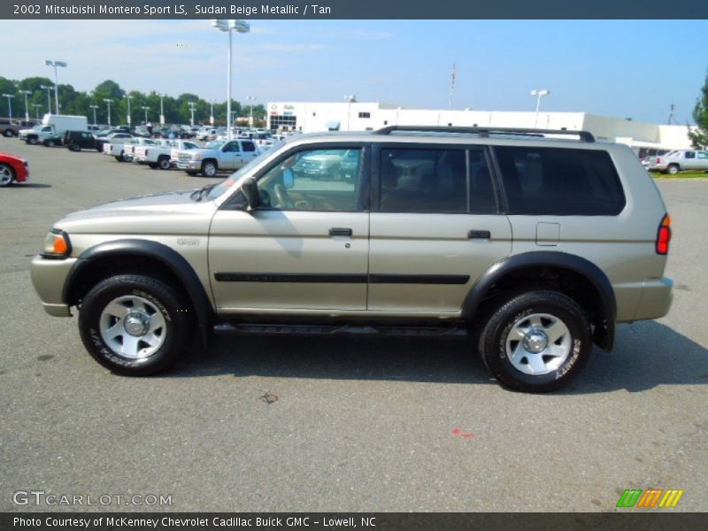  2002 Montero Sport LS Sudan Beige Metallic