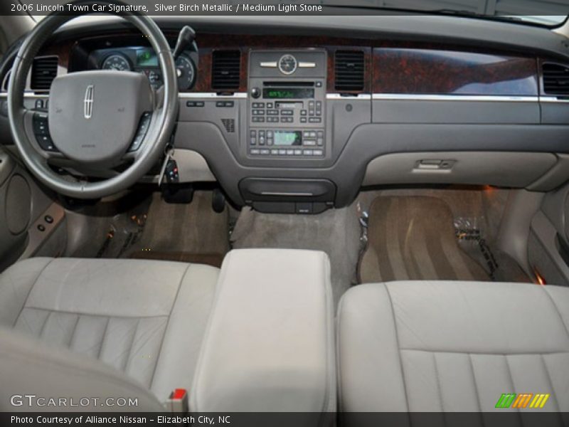 Silver Birch Metallic / Medium Light Stone 2006 Lincoln Town Car Signature