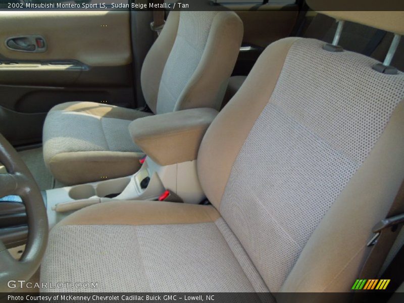 Sudan Beige Metallic / Tan 2002 Mitsubishi Montero Sport LS