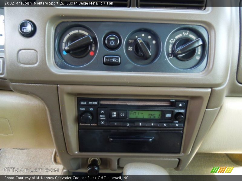 Controls of 2002 Montero Sport LS