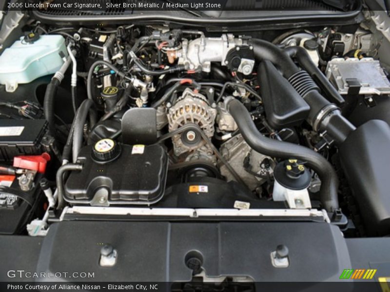 Silver Birch Metallic / Medium Light Stone 2006 Lincoln Town Car Signature