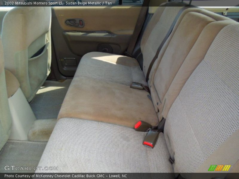 Sudan Beige Metallic / Tan 2002 Mitsubishi Montero Sport LS
