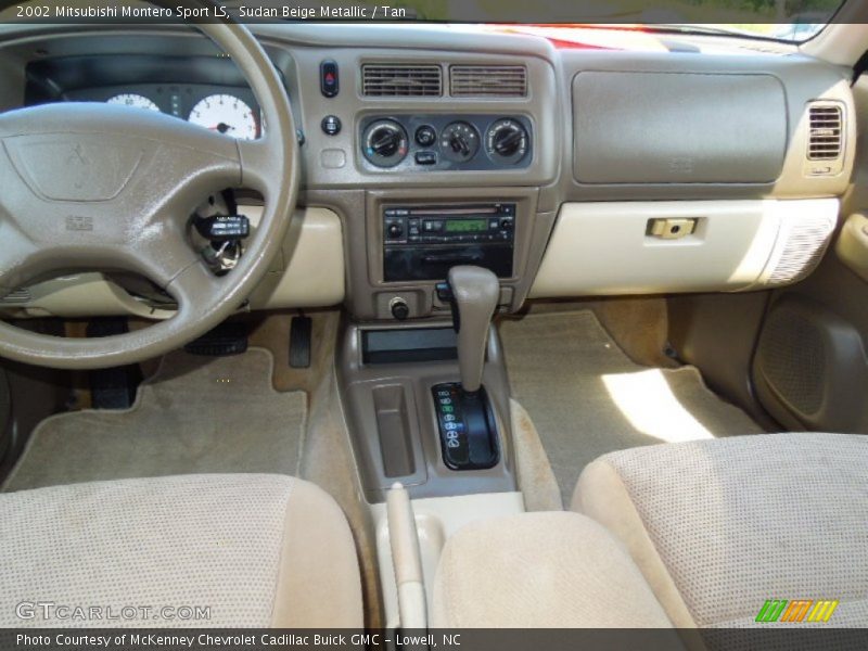 Dashboard of 2002 Montero Sport LS