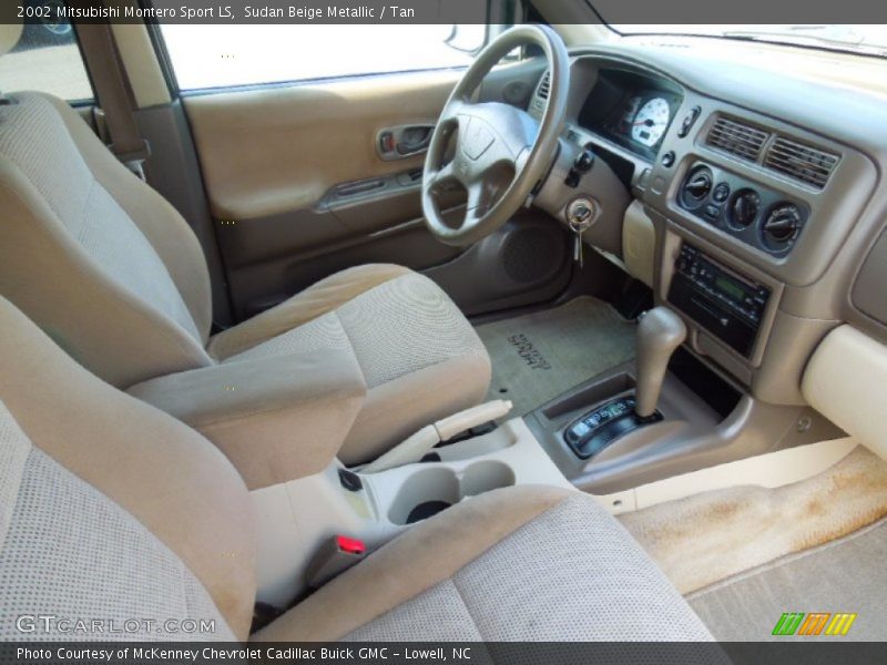 Dashboard of 2002 Montero Sport LS