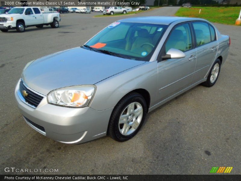 Silverstone Metallic / Titanium Gray 2008 Chevrolet Malibu Classic LT Sedan