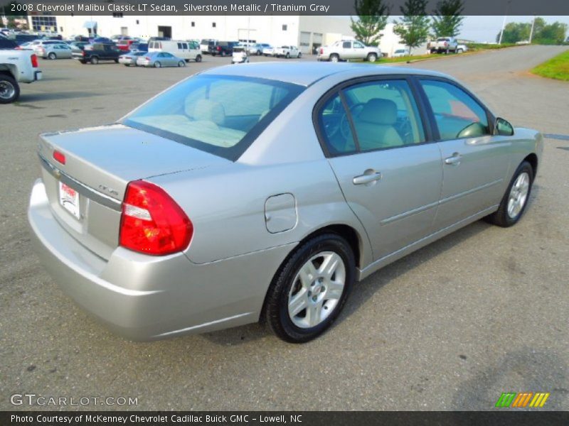 Silverstone Metallic / Titanium Gray 2008 Chevrolet Malibu Classic LT Sedan